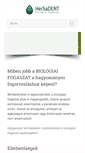 Mobile Screenshot of biologiaifogaszat.hu